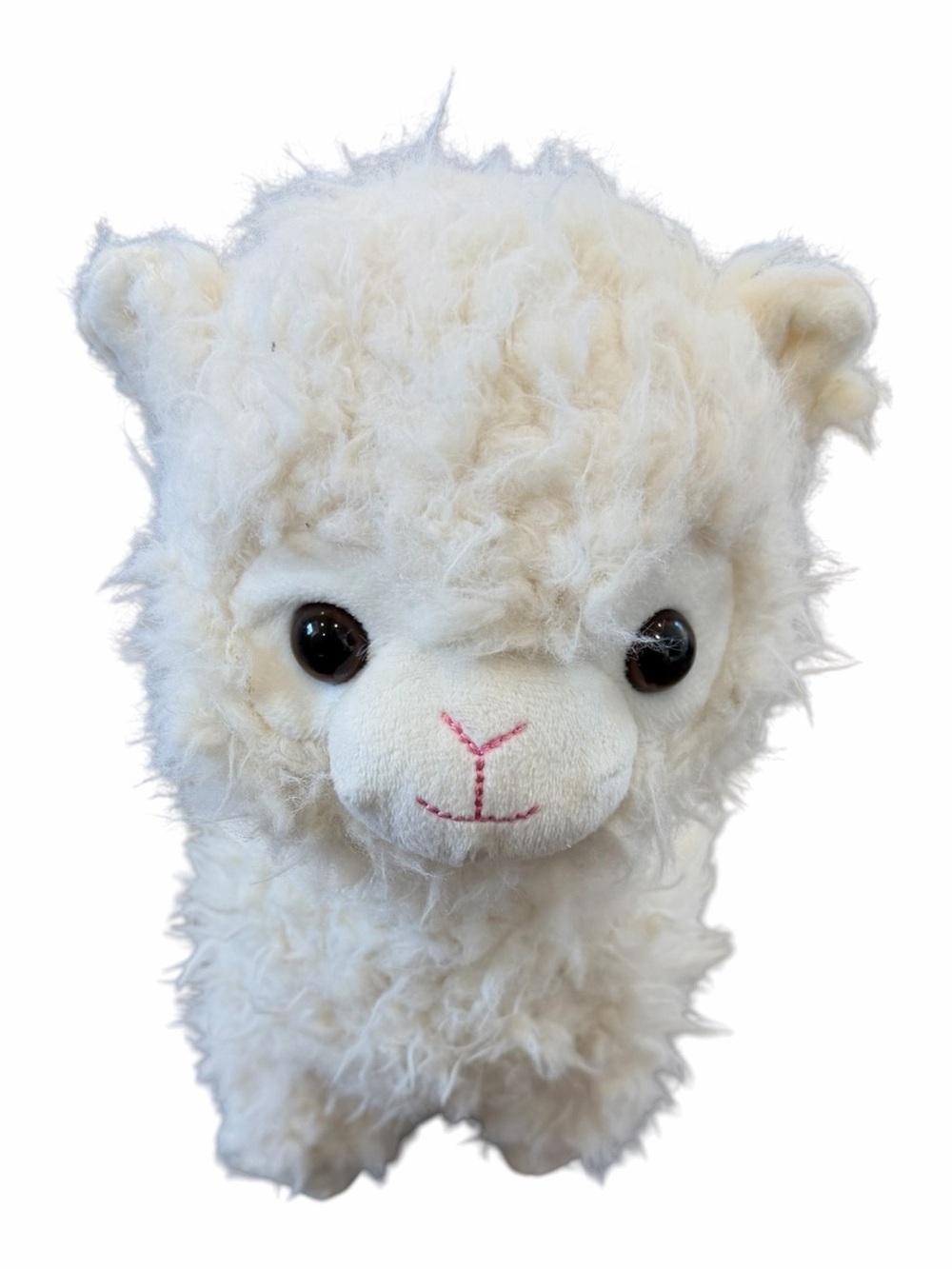 Stuffed Animal White Llama